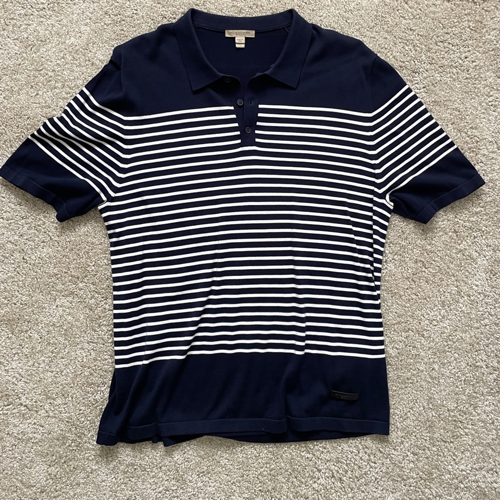 Burberry Brit men’s xl authentic Navy polo
